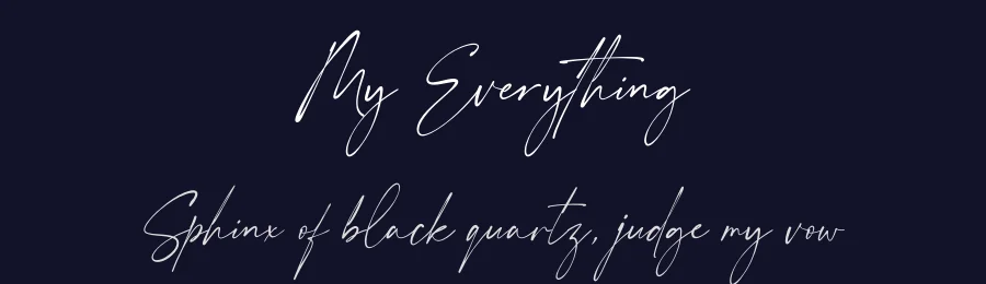 My Everything by Hamzah Muhamad Ihsan — Script Handwritten Font — thumbnail 2