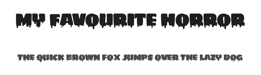 My Favourite Horror
