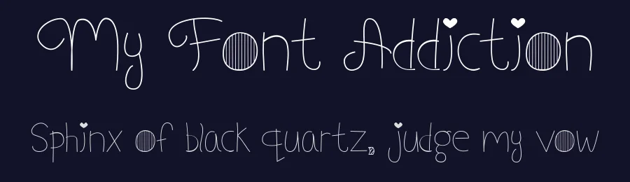 My Font Addiction by Misti's Fonts — Script Handwritten Font — thumbnail 2