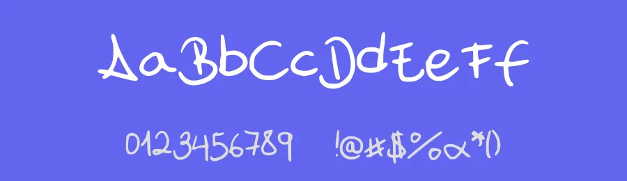 My font is a handwriting by Laura Iglesias — Script Handwritten Font — thumbnail 3