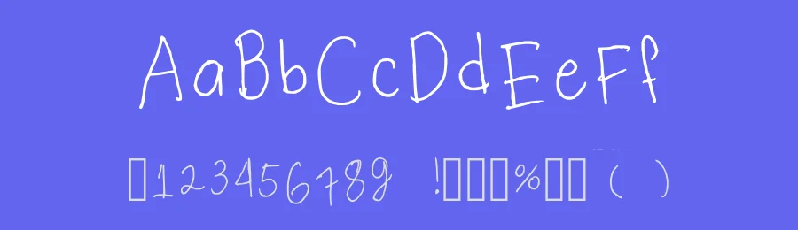 My Ugly Handwriting by Hillary Kandou — Script Handwritten Font — thumbnail 3
