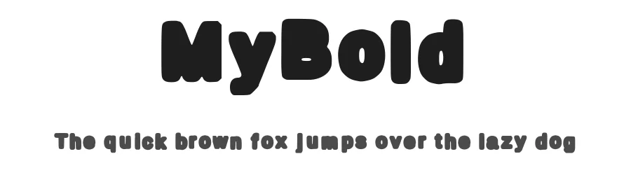 MyBold