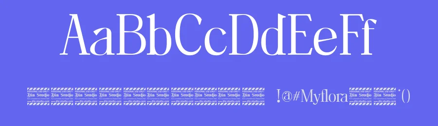 Myflora by Nathatype — Serif Font — thumbnail 3