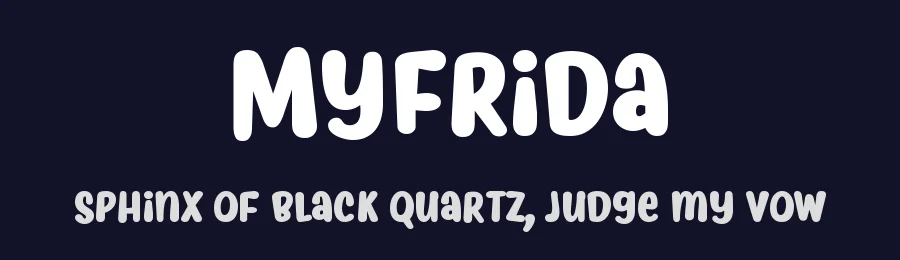 Myfrida by 7NTypes — Decorative Font — thumbnail 2