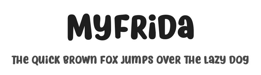 Myfrida by 7NTypes β Decorative Font