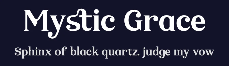 Mystic Grace by Letterena Studios — Serif Font — thumbnail 2