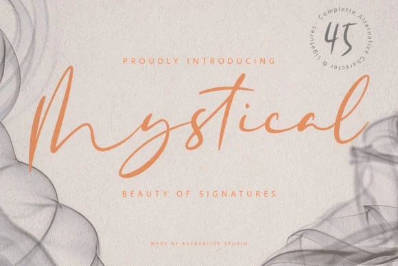 Mystical Font by Azcreative Studio — Script Handwritten Font