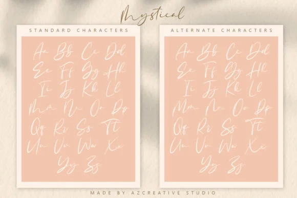 Mystical Font by Azcreative Studio — Script Handwritten Font — thumbnail 8