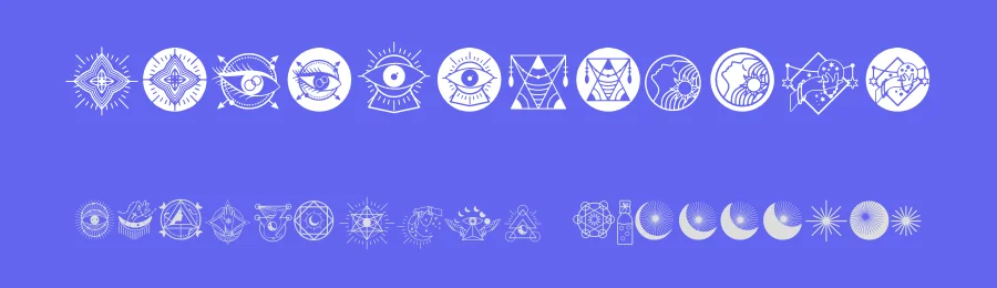 Mystiqious by Edy Wiyono — Dingbats Font — thumbnail 3