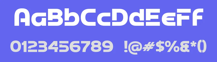 n Neco by wepfont.com — Display Font — thumbnail 3