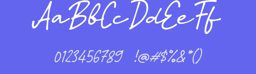 n Nerusake by wepfont.com — Script Handwritten Font — thumbnail 3