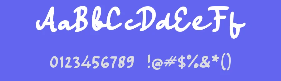 n Nesilya by wepfont.com — Script Handwritten Font — thumbnail 3