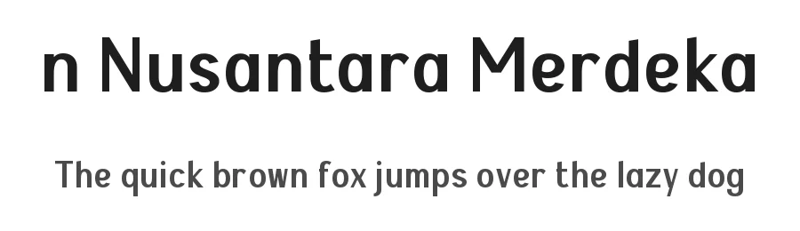 n Nusantara Merdeka