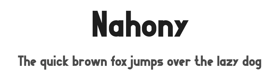Nahony
