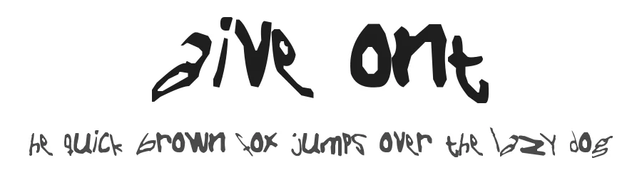 Naive Font