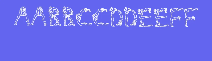 Naked Chicks by Tim Sutcliffe — Dingbats Font — thumbnail 3