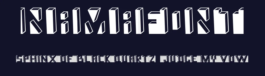 Namafont by Namaste — Display Font — thumbnail 2