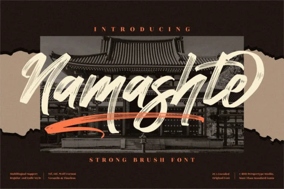 Namashte Font by Perspectype — Script Handwritten Font