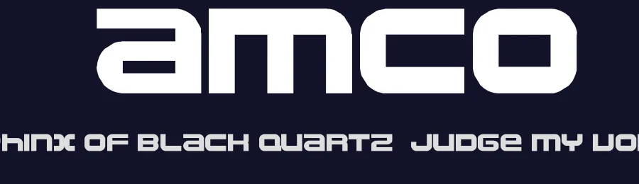 Namco by Akihiro — Display Font — thumbnail 2