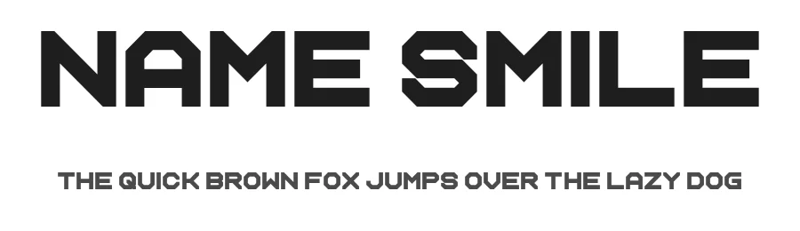 Name Smile by Chequered Ink — Display Font