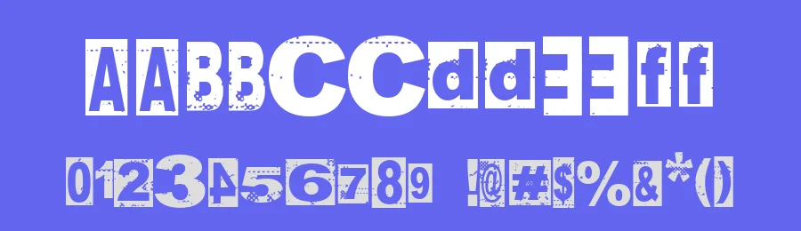 Nancy Spungen by Woodcutter — Decorative Font — thumbnail 3