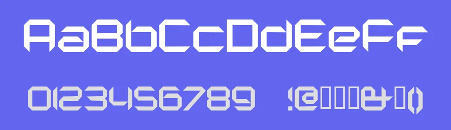 Nano by Augenbluten / ITF — Display Font — thumbnail 3