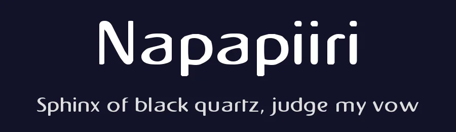Napapiiri by CybaPee — Sans Serif Font — thumbnail 2