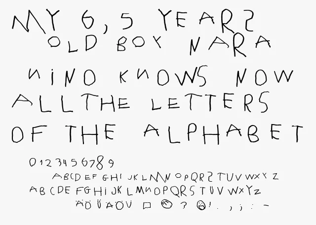 Naranino Font by Büro Destruct — Script Handwritten Font