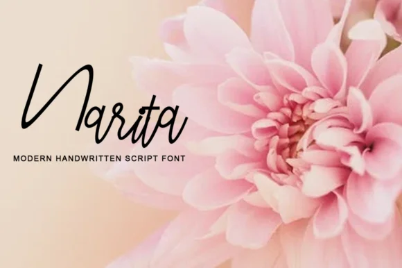 Narita Font by Gatra Std — Script Handwritten Font