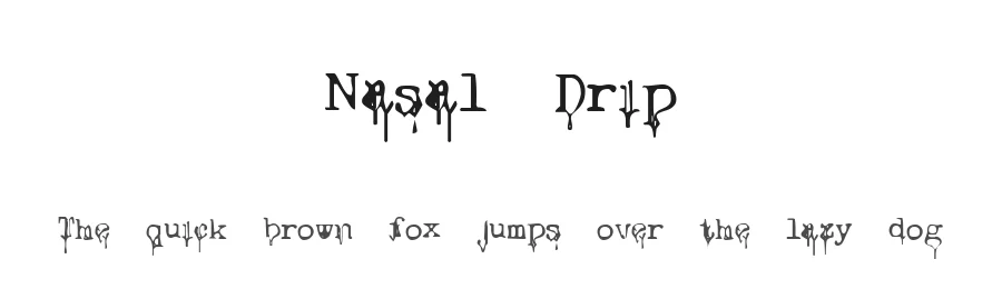Nasal Drip