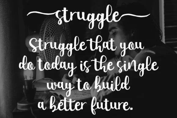 Nasty Life Font by Struggle Studio — Script Handwritten Font — thumbnail 9