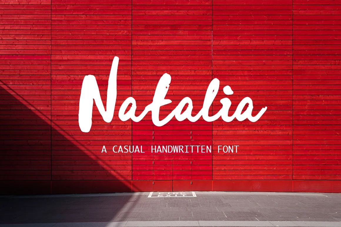 Natalia Font by Pasha Larin β Script Handwritten Font