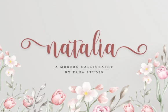 Natalia Font by fanastudio by fanastudio — Script Handwritten Font