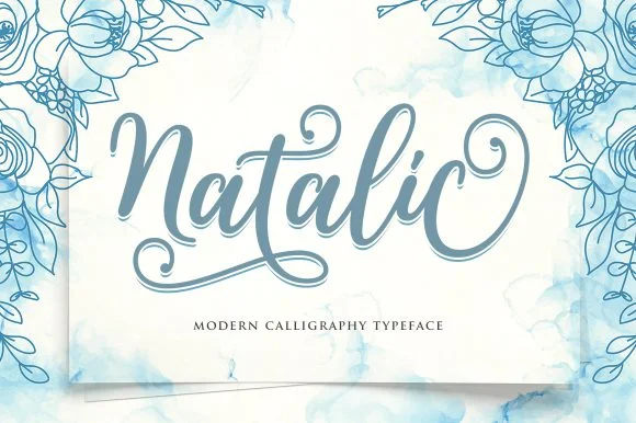 Natalic Font by rastype1010 — Script Handwritten Font
