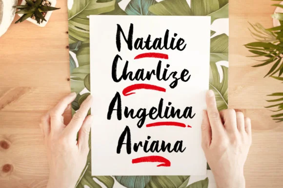 Natalle Font by masinong — Script Handwritten Font — thumbnail 6