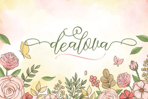 Nathalie Font by JoeeCreative — Script Handwritten Font — thumbnail 2