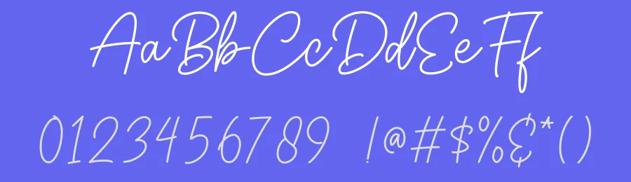 Nathania by Graphix Line Studio — Script Handwritten Font — thumbnail 3