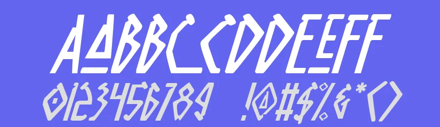 Native Alien by Iconian Fonts — Display Font — thumbnail 3