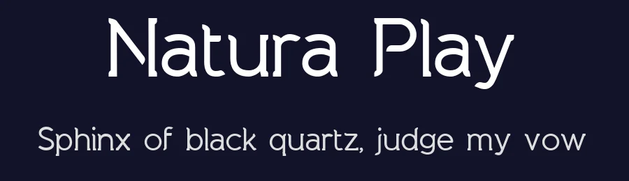 Natura Play by Reza San — Serif Font — thumbnail 2