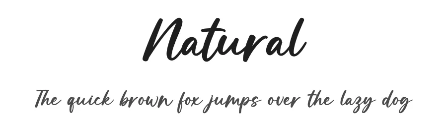 Natural