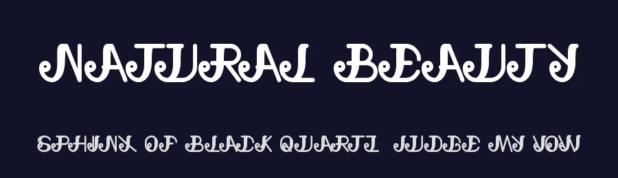 Natural Beauty by weknow — Decorative Font — thumbnail 2