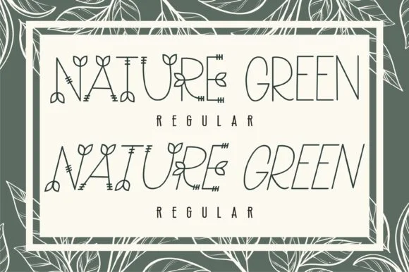 Nature Green Font by Letterena Studios — Script Handwritten Font — thumbnail 2