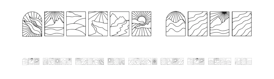 Nature Boho by Edy Wiyono — Dingbats Font