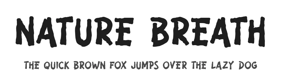 Nature Breath by Lettersiro Studio — Decorative Font