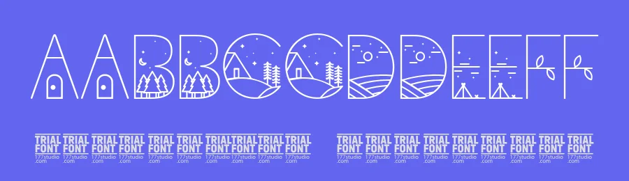 Nature Impact by 177Studio — Decorative Font — thumbnail 3