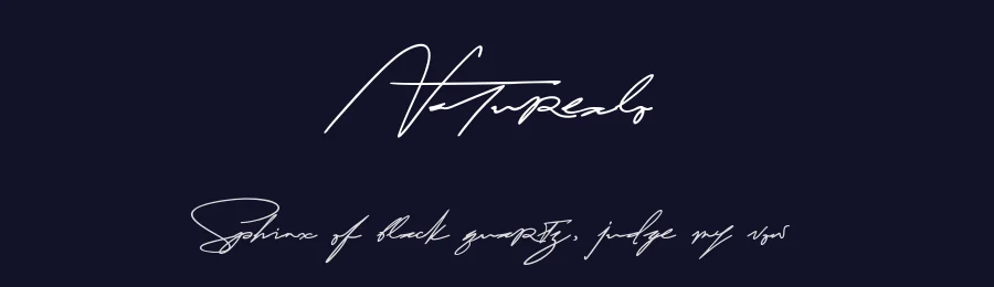 Naturealo by Mozyen Studio — Script Handwritten Font — thumbnail 2