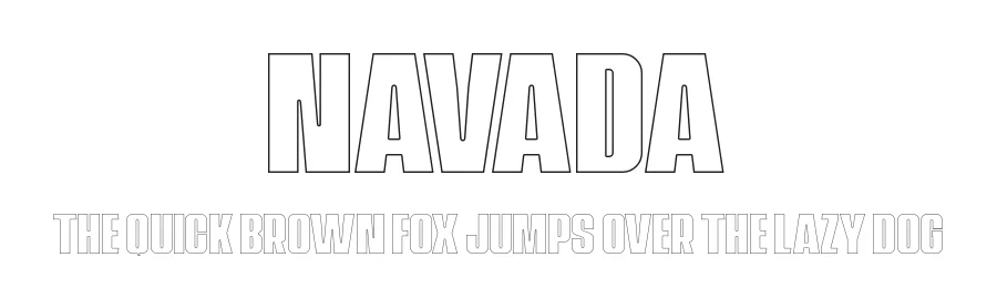 Navada by Sabrcreative — Sans Serif Font