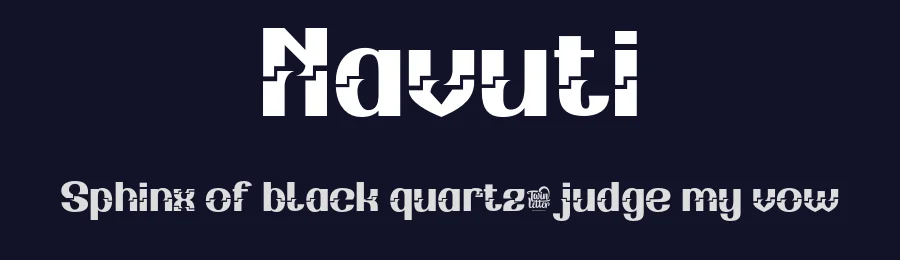 Navuti by twinletter — Decorative Font — thumbnail 2