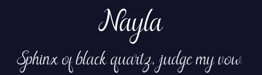Nayla by Deniz86 — Script Handwritten Font — thumbnail 2