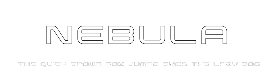 Nebula by Typologic — Display Font